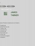 James Tabner: Attorney with James V. Tabner